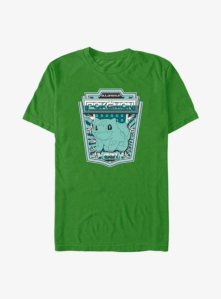 Pokemon Bulbasaur Badge T-Shirt