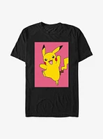 Pokemon Pikachu Leap Poster T-Shirt