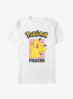Pokemon Pikachu Logo Poster T-Shirt
