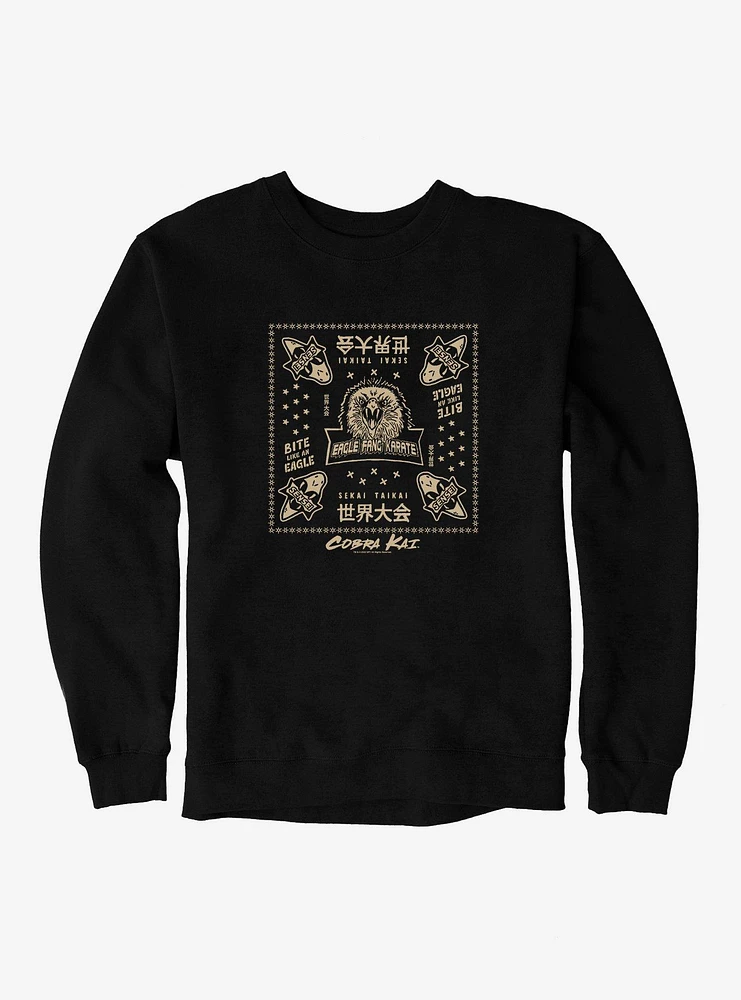 Cobra Kai Eagle Fang Karate Sekai Taikai Sweatshirt