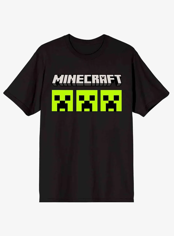 Minecraft Creeper Men's Graphic T-Shirt 