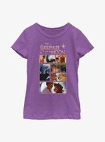 Anboran the Candlemaker and Moon Collage Youth Girls T-Shirt