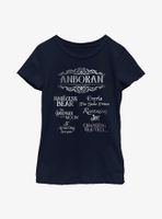 Anboran Fairytale Stories Youth Girls T-Shirt