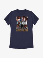 Anboran Collage Womens T-Shirt