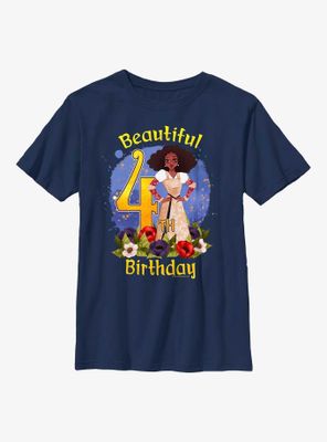 Anboran Beautiful 4th Birthday Youth T-Shirt