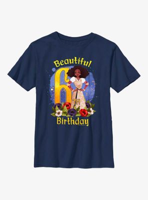 Anboran Beautiful 6th Birthday Youth T-Shirt