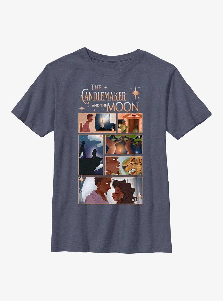 Anboran the Candlemaker and Moon Collage Youth T-Shirt