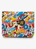 Disney The Sensational Six Collage Vegan Leather Foldover Wallet