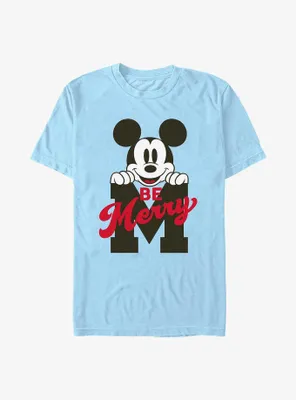 Disney Mickey Mouse Be Merry T-Shirt