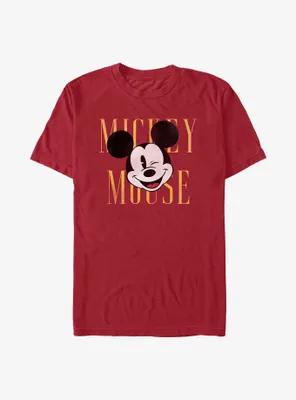 Disney Mickey Mouse Face Wink T-Shirt