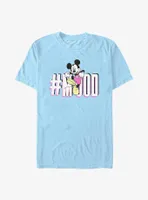 Disney Mickey Mouse Hashtag Mood T-Shirt