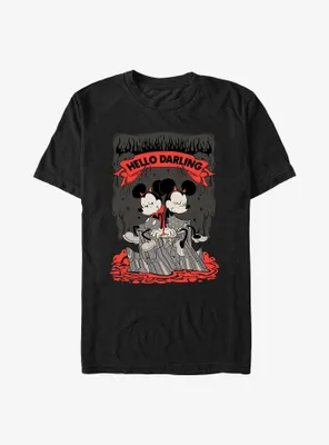 Disney Mickey Mouse and Minnie Devilish Hello Darling T-Shirt
