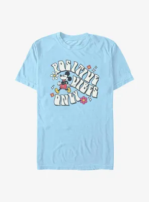 Disney Mickey Mouse Positive Vibes T-Shirt