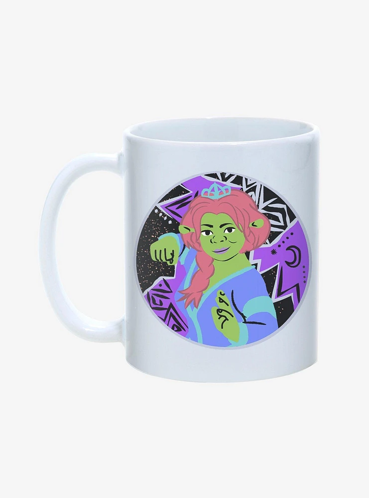 Shrek Fiona Fight Pose Mug 11oz