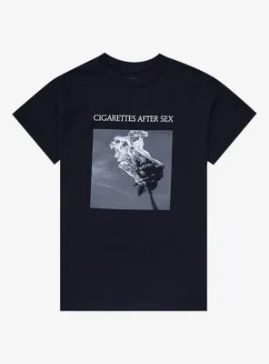 Cigarettes After Sex Burning Rose Boyfriend Fit Girls T-Shirt