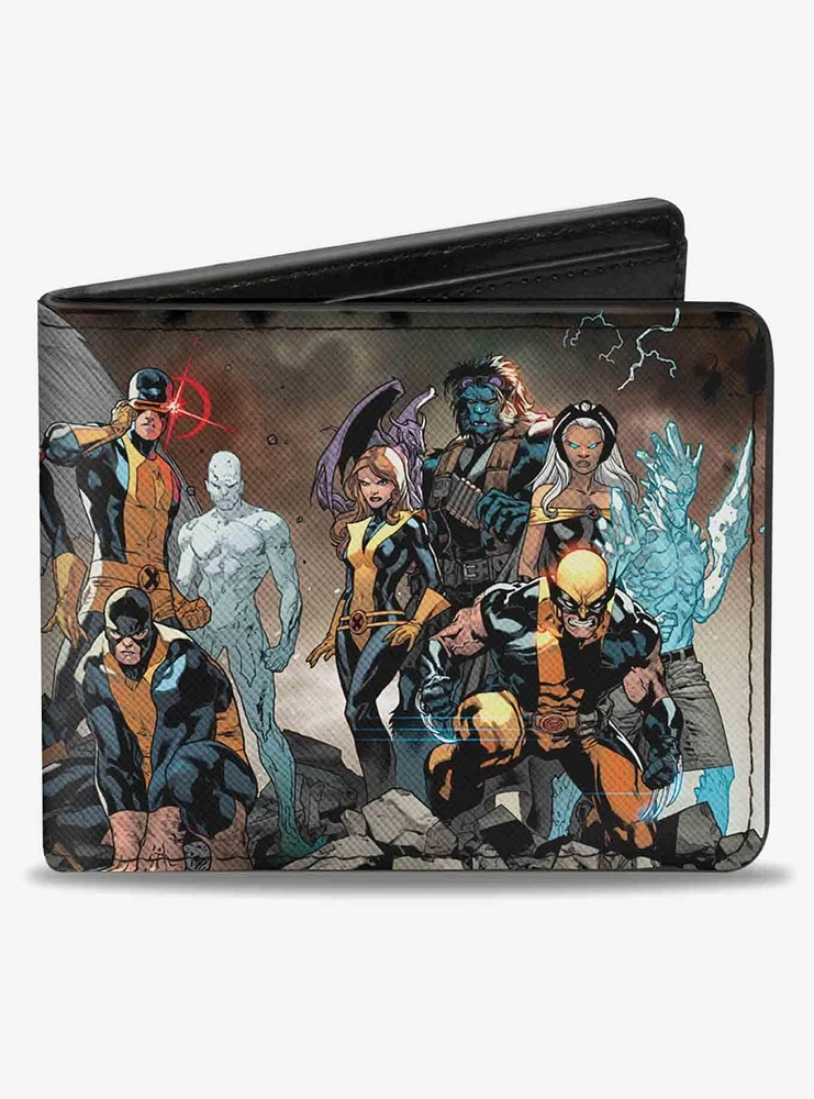 Marvel X-Men Issues X-Men 14 Character Group Cover Pose Bifold Wallet