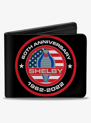 Carroll Shelby 60th Anniversary Shelby Cobra Icon Bifold Wallet