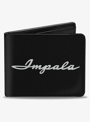 Impala Script Emblem Bifold Wallet