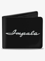 Impala Script Emblem Bifold Wallet