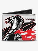 Cobra Jet Flaming Cobra Bifold Wallet