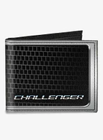 Challenger Bold Grille Canvas Bifold Wallet