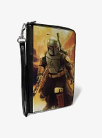 Star Wars The Book of Boba Fett Vivid Action Pose Zip Around Wallet