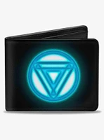 Marvel Iron Man Arc Reactor Glow Bifold Wallet