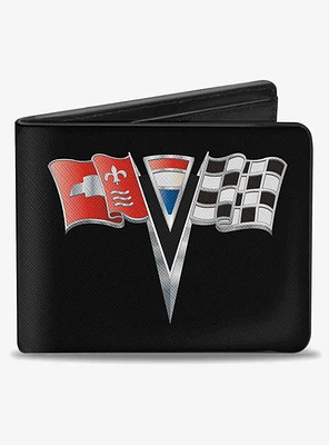 Corvette StinC2 Emblem Bifold Wallet