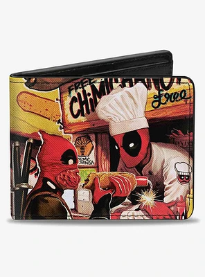 Marvel Deadpool Kills Deadpool 2 Cover Dynamite Chimichanga Bifold Wallet