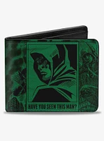 DC Comics Arrow Profile Poses Have You Seen This Man? Bifold Wallet