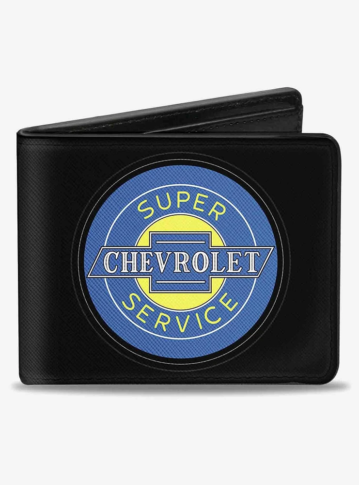 Chevrolet Super Service Logo Bifold Wallet