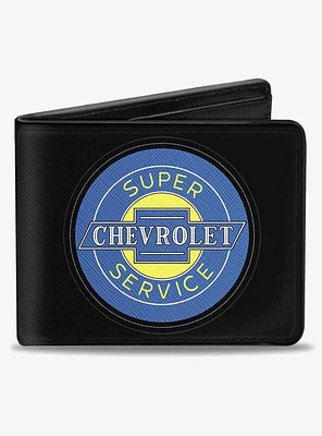 Chevrolet Super Service Logo Bifold Wallet