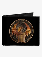 Fantastic Beasts MACUSA Seal Canvas Bifold Wallet