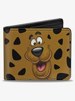 Scooby-Doo Close Up Expression Spots Bifold Wallet