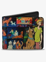 Scooby-Doo Shaggy Pose Scene Blocks Scooby Doo Bifold Wallet