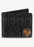 Fantastic Beasts MACUSA Seal Fantastic Beasts Logo Bifold Wallet