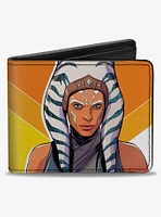 Star Wars The Mandalorian Ahsoka Tano Diamond Pose Bifold Wallet