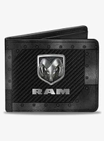 Ram Logo Armor Bifold Wallet