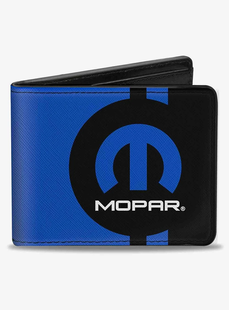 Mopar Logo Stripe2 Bifold Wallet