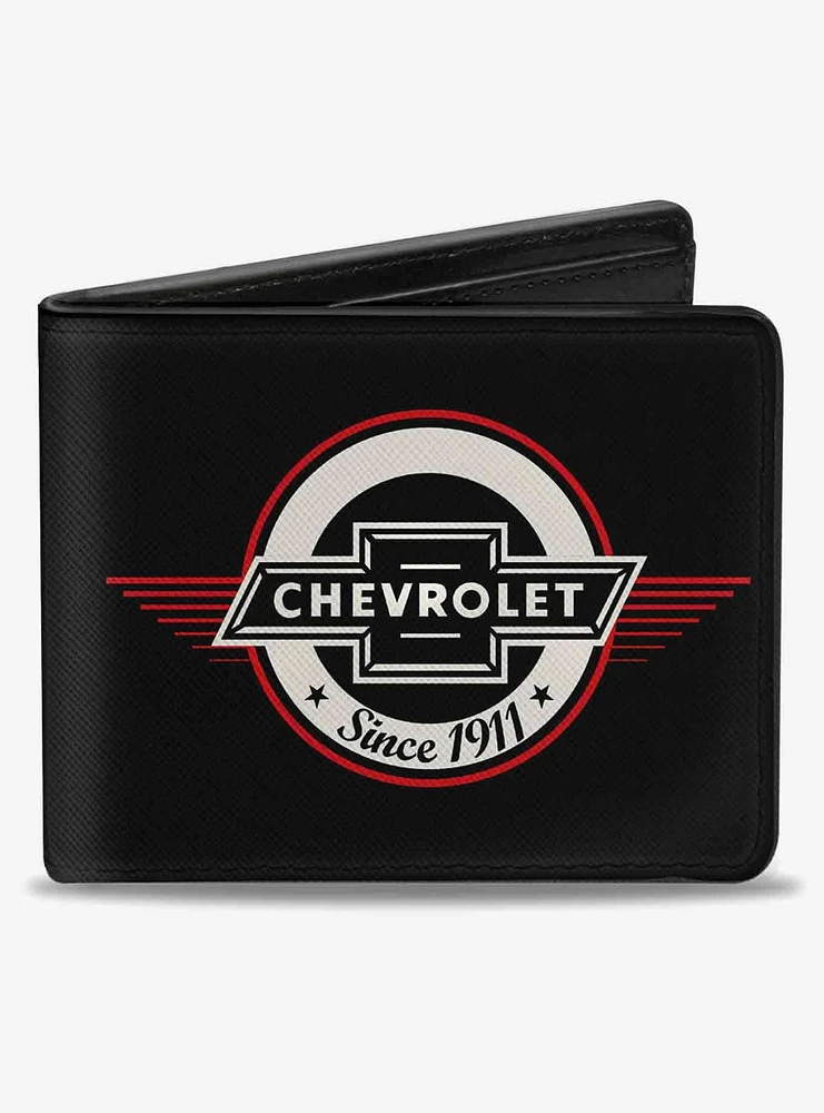 Retro Chevy Bowtie Since 1911 Bifold Wallet