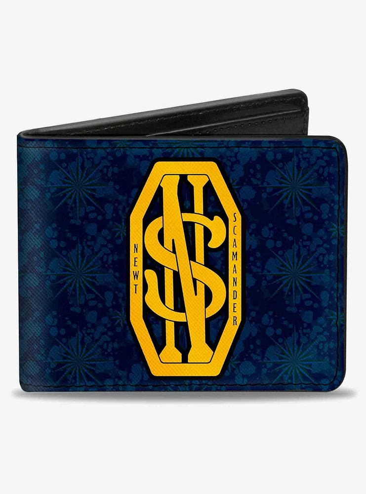 Fantastic Beasts Newt Scamander Ns Monogram Fantastic Beasts Logo Bifold Wallet