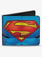 DC Comics Superman Galactic Battle Chest Logo Bifold Wallet