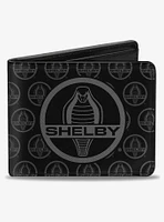 Shelby Cobra Center Monogram Bifold Wallet