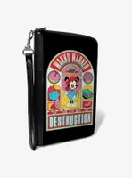 Animaniacs Wakko Warner Appetite for Destruction Pose Zip Around Wallet