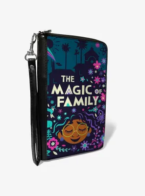 Disney Encanto Mirabel The Magic of Family Floral Collage Zip Around Wallet