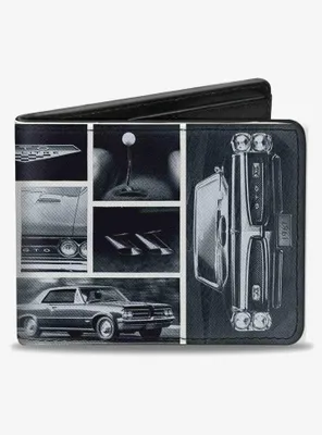 1967 Pontiac GTO Snapshots Bifold Wallet
