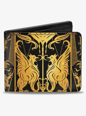 Fantastic Beasts Obscurus Book Binding Close Up Bifold Wallet