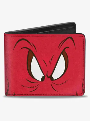 Looney Tunes Gossamer Eyes Close Up Bifold Wallet