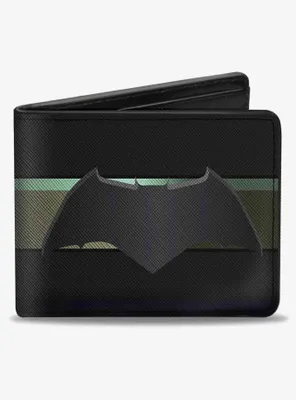 DC Comics Batman 2017 Icon Stripe Fade Bifold Wallet