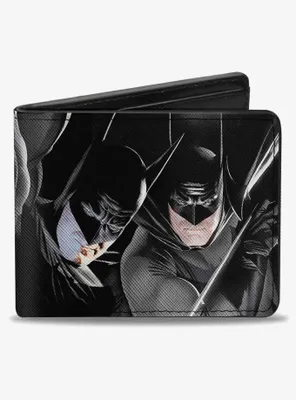 DC Comics Batman 4 Vivid Action Poses Bifold Wallet